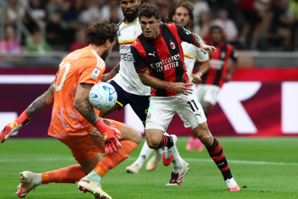 AC Milan vs Lecce (01:45 – 21/09)